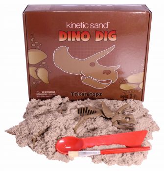 Kinetic Sand Dino Dig Triceratops
