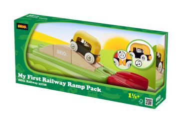 Mein erstes BRIO Bahn Rampenset 33728