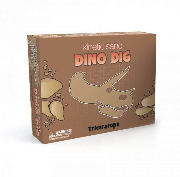 Kinetic Sand Dino Dig Triceratops